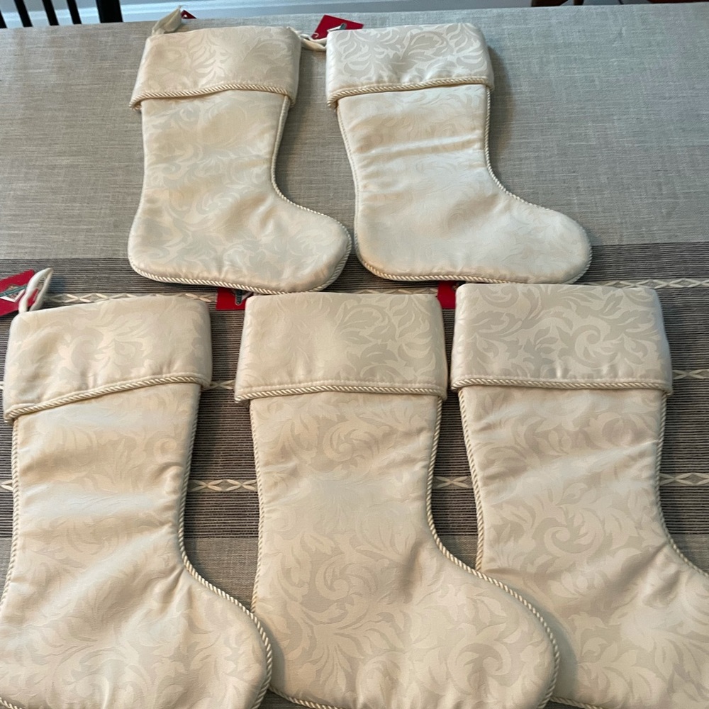 Christmas stockings, set of 5
